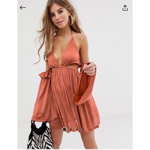 ASOS Design Slinky Beach Dress